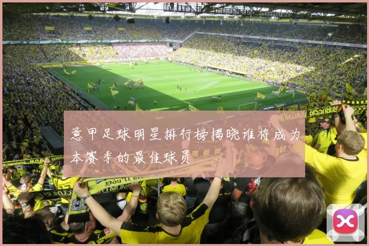 意甲足球明星排行榜揭晓谁将成为本赛季的最佳球员