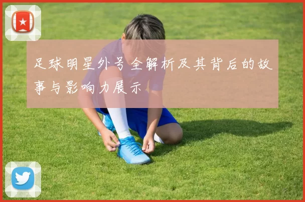 足球明星外号全解析及其背后的故事与影响力展示