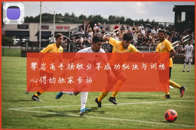 攀岩高手杨敏分享成功秘诀与训练心得的独家专访